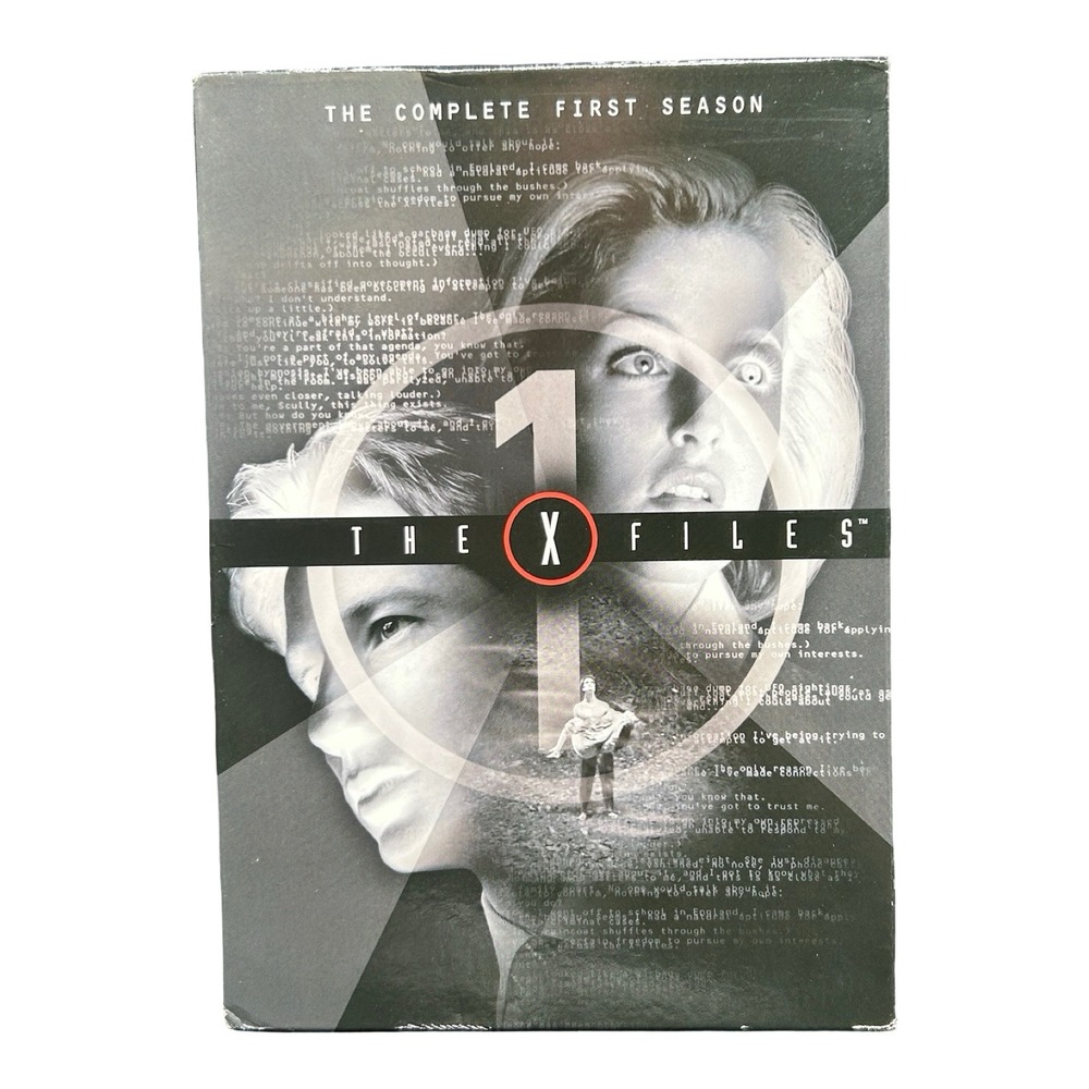The X-Files The Complete First Season 1 DVD Box Set 6-Disc 24 Episodes 2005